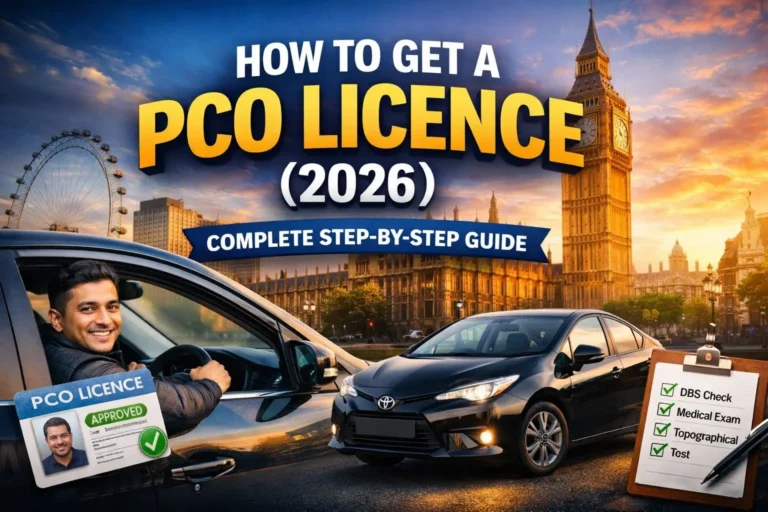 How to get a pco licence in london